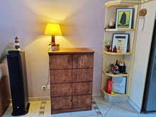 Charger l'image dans la galerie, Meuble bar en chêne et résine époxy